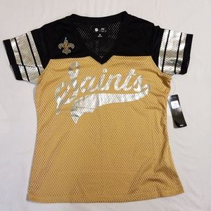 Mesh NOLA Saints Top